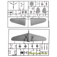 Academy 2182 Сборная модель истребителя P-40C Warhawk