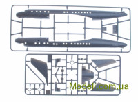 AMODEL 1469 Сборная модель советского пассажирского самолета Туполев Ту-104 A 1