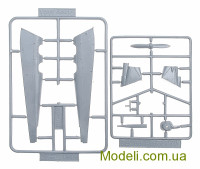 AMODEL 4802 Сборная модель биплана de Havilland DH.60G Gipsy Moth