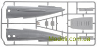 AMODEL 72278 Сборная модель пассажирского самолета Tu-134A CSA