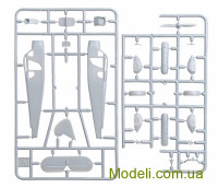 AMODEL 72309 Сборная модель самотета AIR-6 на лыжах