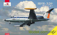 AMODEL 72328 Сборная модель 1:72 Административный самолет HFB-320 Hansa Jet, авиакомпания Lufthansa