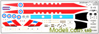 AMODEL 72331 Сборная модель 1:72 Самолет Jetstream T1 "Handley Page"