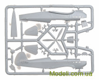 AMODEL 7280 Сборная модель самолета: Як-1