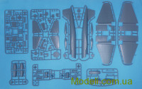 AMP 7202LIM Сборная модель Бомбардировщик English Electric Canberra B6