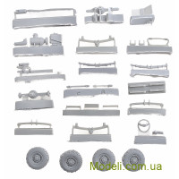 Armada Hobby M72234 Смоляна модель автомобіля LMTV (броньована кабіна) з мобільною АЗС