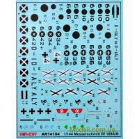 Armory 14104 Сборная модель 1:144 Bf 109A/B, 2 шт.