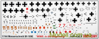 Armory 14303 Сборная модель 1:144 Messerschmitt Bf 109E-3/E-4 "WWII: in the beginning", 2 шт.