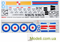 Armory 48001 Сборная модель 1:48 Fairey "Flycatcher" (FAA), ранней версии, с двигателем Jaguar-III