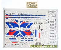 Big Planes kits 14401 Сборная модель самолета  Bombardier CRJ 100 Delta Connection Comair