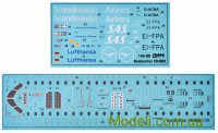 Big Planes kits 14410 Пластиковая модель 1:144 Bombardier CRJ-900 "Lufthansa airways"