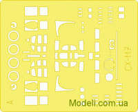 EDUARD 7220 Набор фототравления 1/72 Lancaster B Mk.I/Mk.III