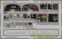 EDUARD 7220 Набор фототравления 1/72 Lancaster B Mk.I/Mk.III