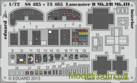 EDUARD 7286 Набор фототравления 1/72 Lancaster B Mk.III