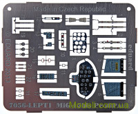 EDUARD 07056 Сборная модель истребителя Миг-15бис, профессиональный набор