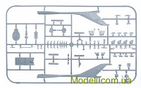 EDUARD 08236 Пластиковая масштабная модель самолета Миг-21ПФ, профессиональный набор