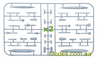 EDUARD 08236 Пластиковая масштабная модель самолета Миг-21ПФ, профессиональный набор