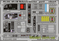 EDUARD 49295 Фототравление 1/48 OV-1D Mohawk, интерьер (Roden)