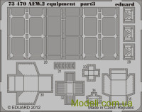 EDUARD 73470 Фототравление 1/72  Sea King AEW.2 оборудование, часть 2 (рекомендовано для CyberHobby)