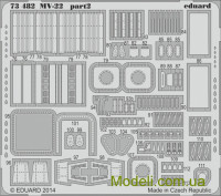 EDUARD 73482 Набор фототравления 1/72 MV-22 S.A.