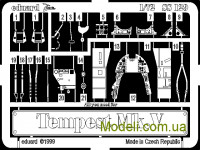 Фототравление 1/72 Teмпест (рекомендовано для Academy)