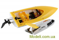 Fei Lun FL-FT007y Радиоуправляемый катер 2.4GHz Fei Lun FT007 Racing Boat (желтый)