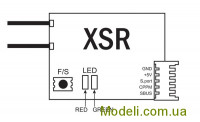 FrSky FR-XSR Приемник мини FrSky XSR SBUS PPM S.Port с телеметрией