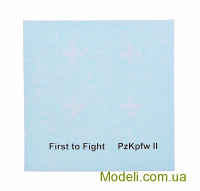 First To Fight 012 Масштабная модель танка PzKpfw II Ausf.D