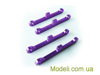Фиолетовые подвесные скобы, 1 комплект