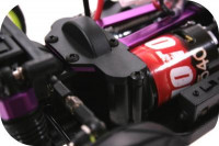 HIMOTO HI5101p Шоссейная модель Himoto NASCADA Brushed с электродвигателем (розовый)
