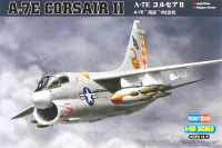 Сборная пластиковая модель самолета A-7E Corsair II