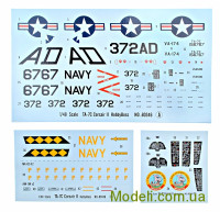 Hobby Boss 80346 Купить стендовую модель самолета TA-7C Corsair II