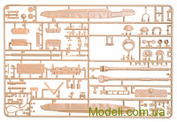 Hobby Boss 83835 Сборная модель 155-мм САУ AU-F1 SPH  на базе советского танка T-72