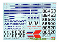 ICM 14405 Сборная модель пассажирсклго самолета Ильюшин-62М