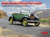 Американский легковой автомобиль Model A Standard Phaeton, 1930-е годы