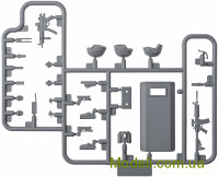ICM 24104 Сборная модель 1:24 Боец группы S.W.A.T., набор №4