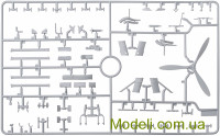 ICM 32023 Сборная модель 1:32 Итальянский истребитель-бомбардировщик CR. 42AS, 2 Мировой Войны