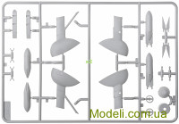 ICM 32025 Сборная модель 1:32 CR. 42 Истребитель Falco с итальянскими пилотами в тропической униформе