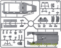 ICM 35104 Сборная модель 1:35 Немецкий бронетранспортер Sd.Kfz.251/6 Ausf.A с экипажем