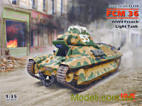 Французский легкий танк FCM 36