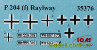ICM 35376 Сборная модель 1:35 Panzerspahwagen P 204 (f), II МВ