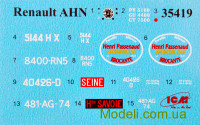 ICM 35419 Сборная модель 1:35 Французский грузовик ANN2