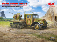 Самоходная зенитная установка Sd.Kfz.3b с пушкой Flak 38, Вторая мировая война