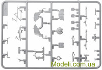 ICM 35503 Сборная модель 1:35 Немецкий военный автомобиль s.E.Pkw Kfz.70 с зенитным пулеметом Zwillingssockel 36, Вторая мировая война