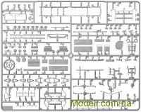 ICM 35503 Сборная модель 1:35 Немецкий военный автомобиль s.E.Pkw Kfz.70 с зенитным пулеметом Zwillingssockel 36, Вторая мировая война