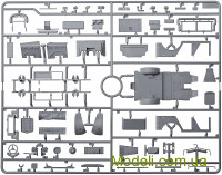 ICM 35583 Сборная модель 1:35 Le.gl.Einheitz-Pkw Kfz.2, Немецкий легкий автомобиль радиосвязи II МВ