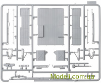 ICM 35591 Сборная модель 1:35 БМ-13-16 на шасси Британского грузовика W.O.T. 8, Вторая мировая война.