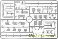 ICM 35591 Сборная модель 1:35 БМ-13-16 на шасси Британского грузовика W.O.T. 8, Вторая мировая война.