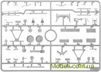 ICM 35592 Сборная модель 1:35 БМ-13-16 на шасси W.O.T. 8 с советским расчетом