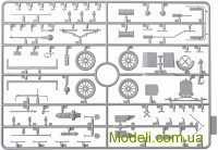 ICM 35607 Сборная модель 1:35 Военный патрульный автомобиль Model T 1917 LCP с пулеметом Vickers